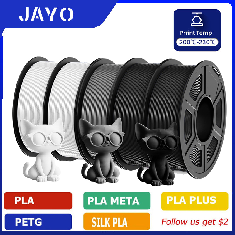 JAYO 5 рулонов PLA/PLA Plus/pe – обзор и цена 3D Printing Nylon